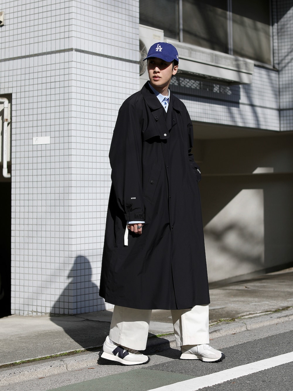 HYKE 黒 チェスターコート 楽天市場】【中古】未使用 22SS HYKE ハイク PERTEX SHOP COAT