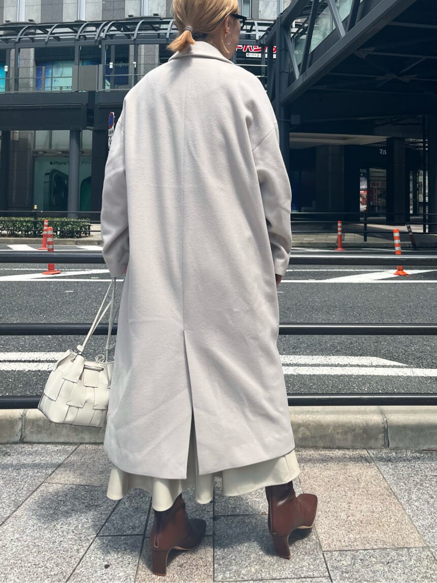 「選抜１」｜「ELENDEEKのHALF SLEEVE RIB KT（ニット/セーター、ブラウン系）」を使った、harukaさん（レディース・155cm）の夏コーディネートの4枚目の写真