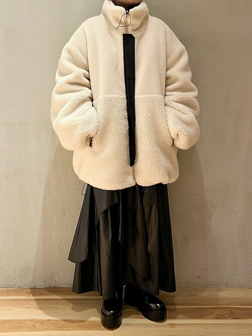 YOKE 19aw 3G ニットフリースブルゾン YOKE 19aw 3G ニットフリースブルゾン