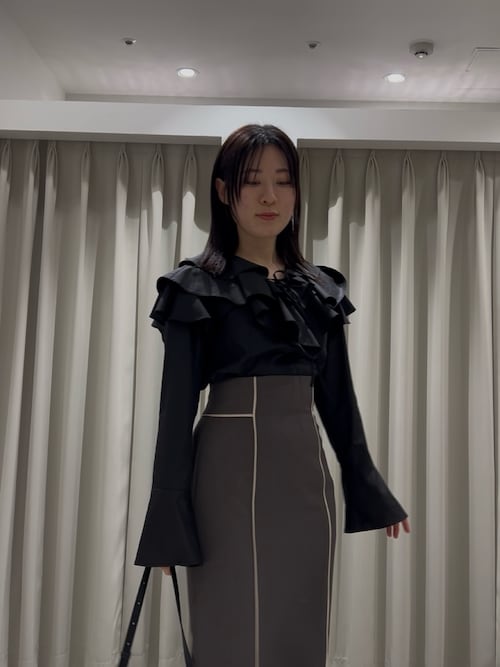 トップス rosymonster LUNAtunic Black 2025.03.18 UP｜ラグナムーン（LAGUNAMOON）、RUNA ONISHI