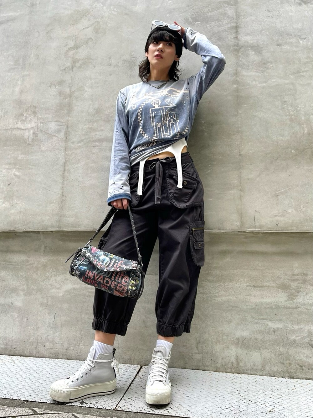 DIESELのアイテムを使った「y2k」の人気ファッションコーディネート