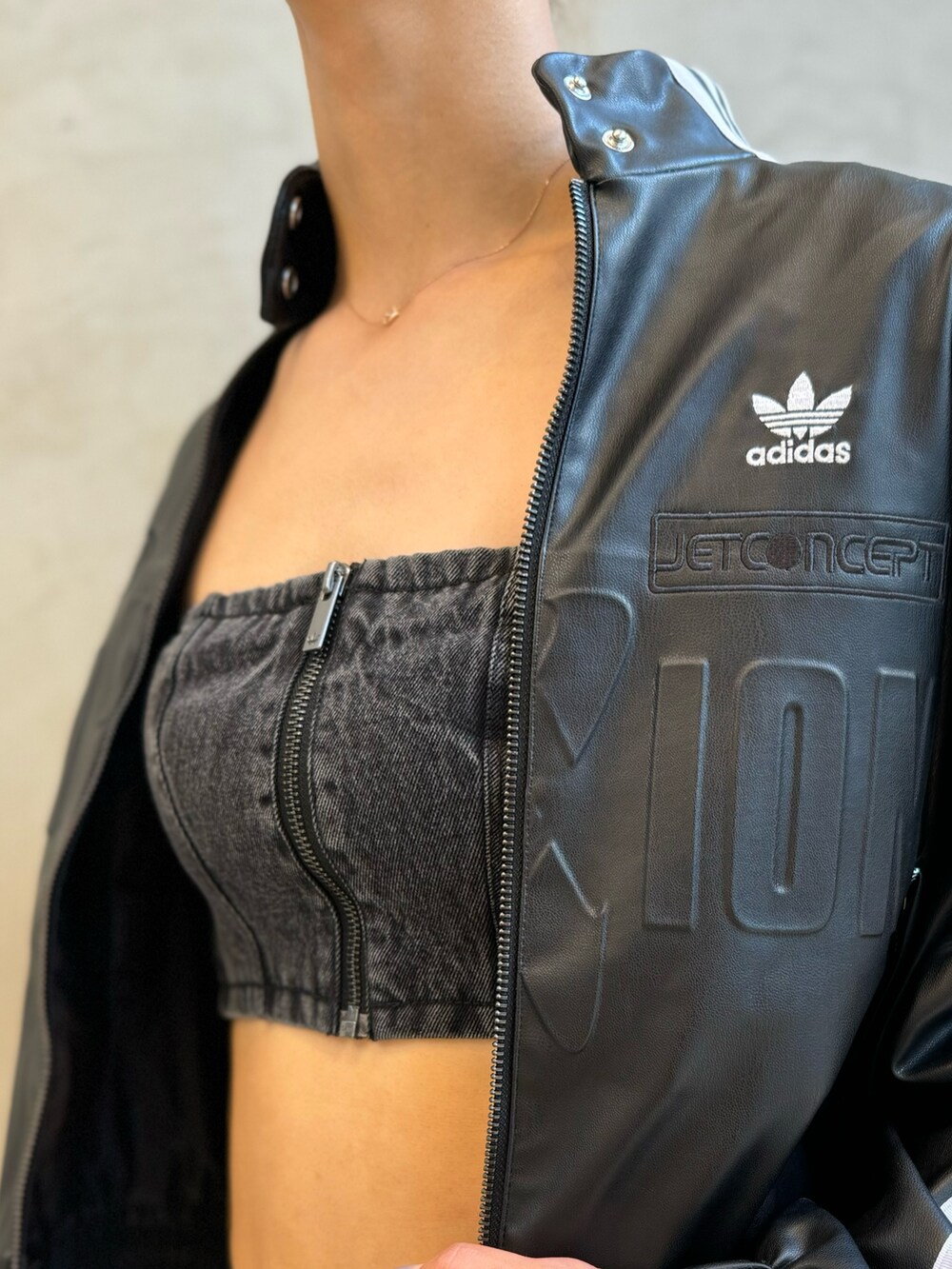 adidasバイカージャケット adidas（アディダス）の「Adilenium シーズン2 バイカー