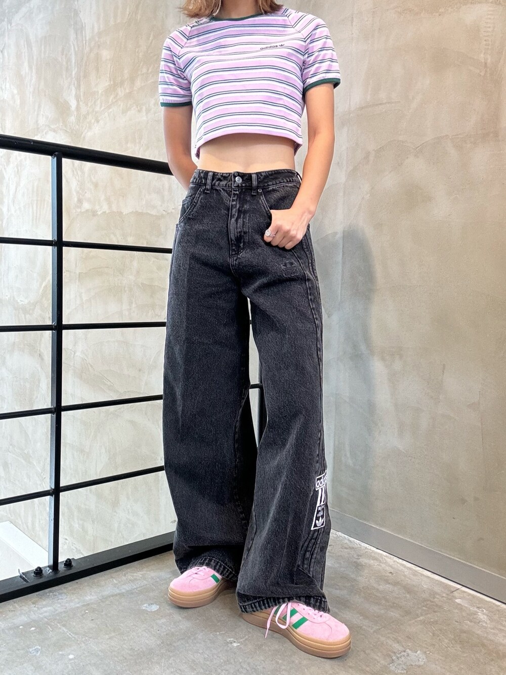 ☆adidas☆アディブレイクデニムジーンズ☆ ADIDAS DENIM アディダス アディブレイク デニム ジーンズ