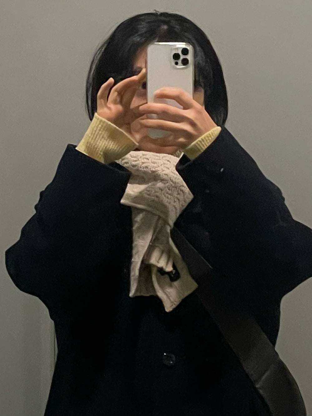 「APC、McGREGOR、COS、Dr.Martens、カジュアルコーデ」｜「McGREGORのアイテム（ダウンジャケット/コート、その他）」を使った、sawaさん（レディース・160cm）の冬コーディネートの2枚目の写真