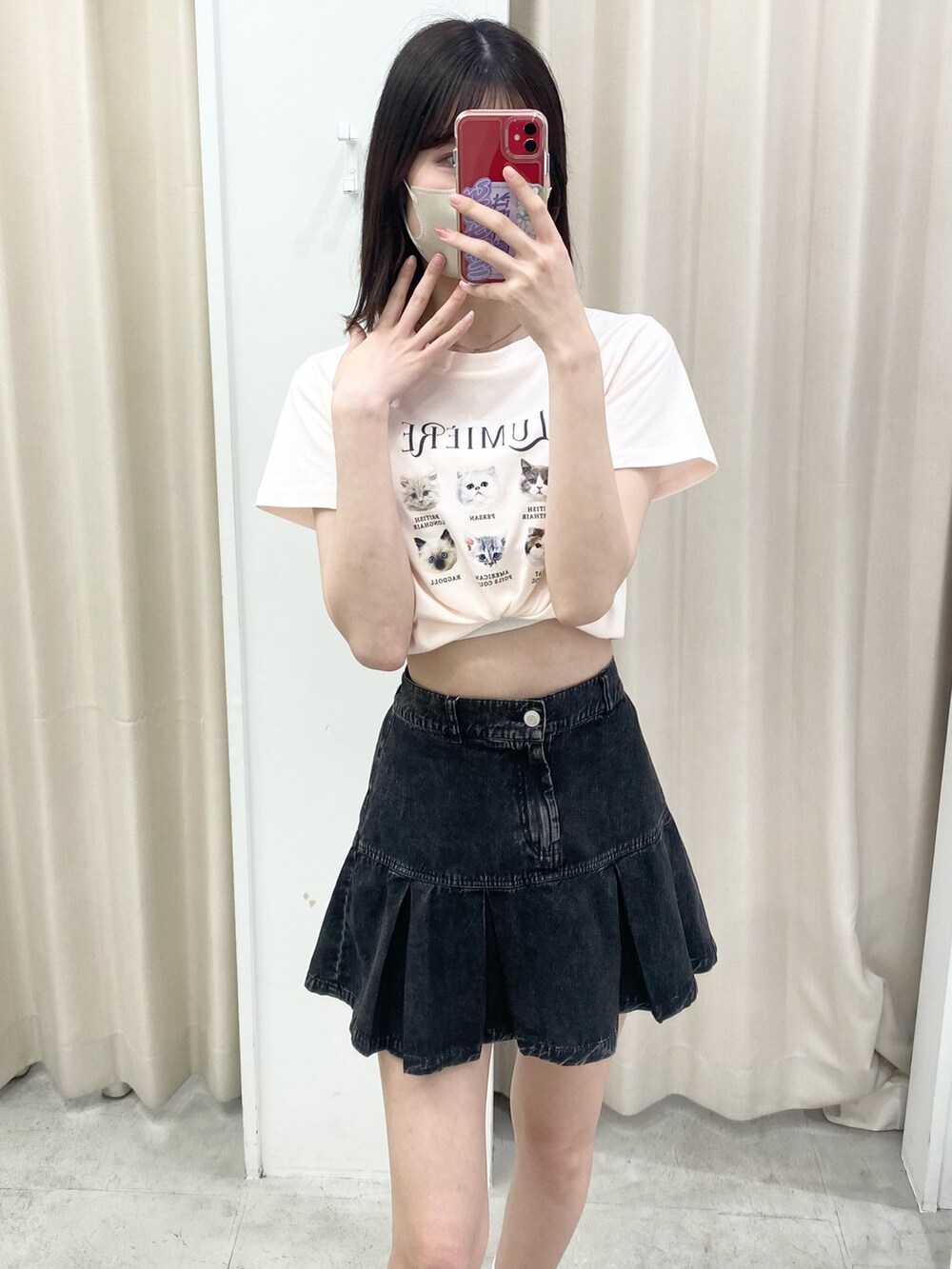 「ナイスクラップ、骨格ウェーブ、高身長、高身長女子、高身長コーデ、ootd、one after another NICE CLAUP、最近のいい感じコーデ、カジュアル、モノトーン、お出かけコーデ、オトナカジュアル、おしゃれさんと繋がりたい、モノトーンコーデ、シンプルコーデ」|「one after another NICE CLAUPのプラットフォームスニーカー(スニーカー、ホワイト系)」を使った、moeさん(レディース・174cm)の冬コーディネートの2枚目の写真