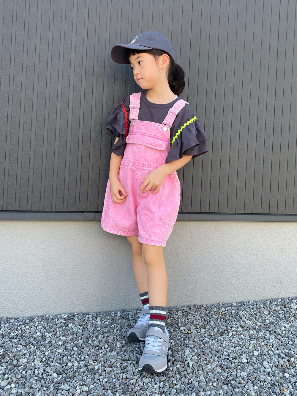 BREEZEのサロペット/オーバーオール（ピンク系）を使った人気