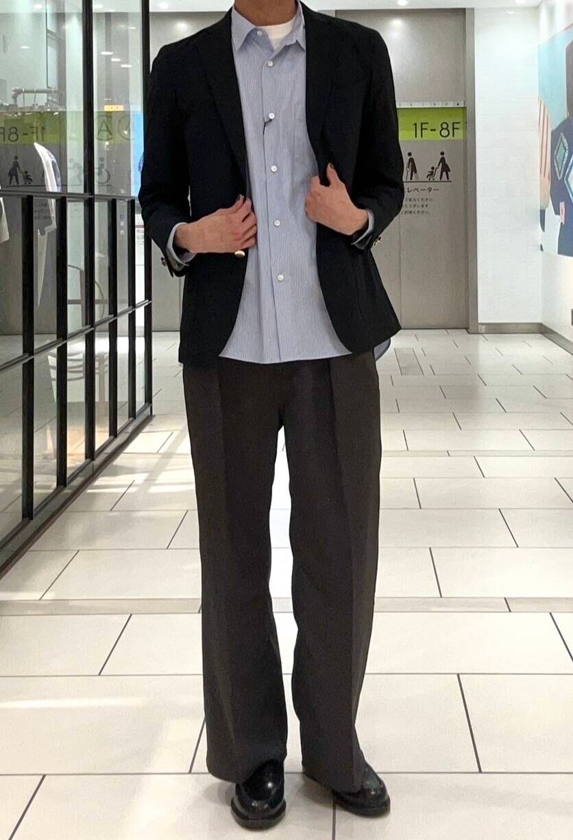 「アーバンリサーチ、URBANRESEARCH、綺麗めコーデ、過ごしやすい」|「THOMAS MASONのnew basic THOMAS MASON OVER SHIRTS(シャツ/ブラウス、その他)」を使った、tmy928さん(メンズ・184cm)の春コーディネートの2枚目の写真