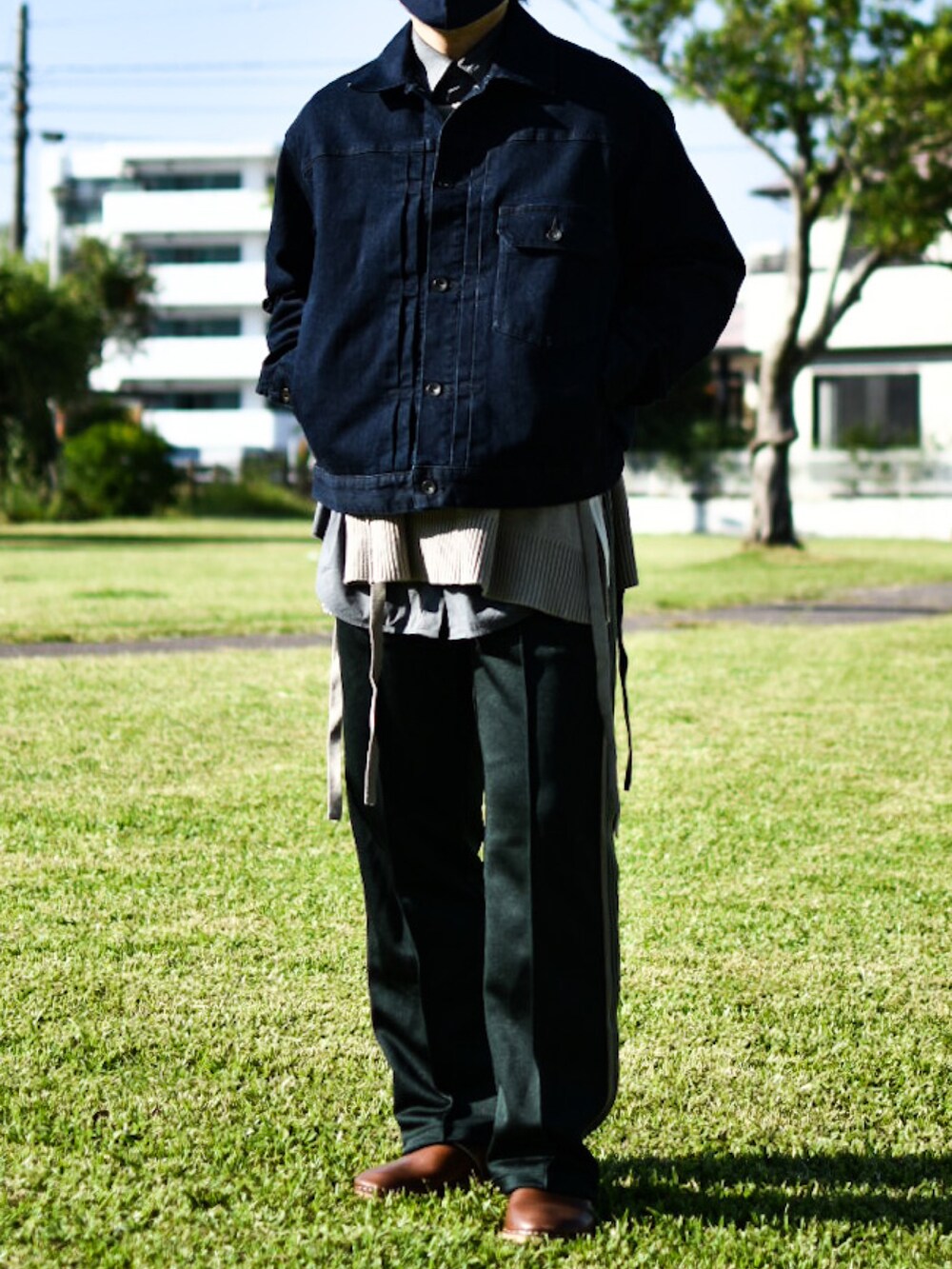 JUKIYA.さんの「デニムジャケット　68BLUE  Lsize（UNIQLO）」を使ったコーディネートの2枚目の写真