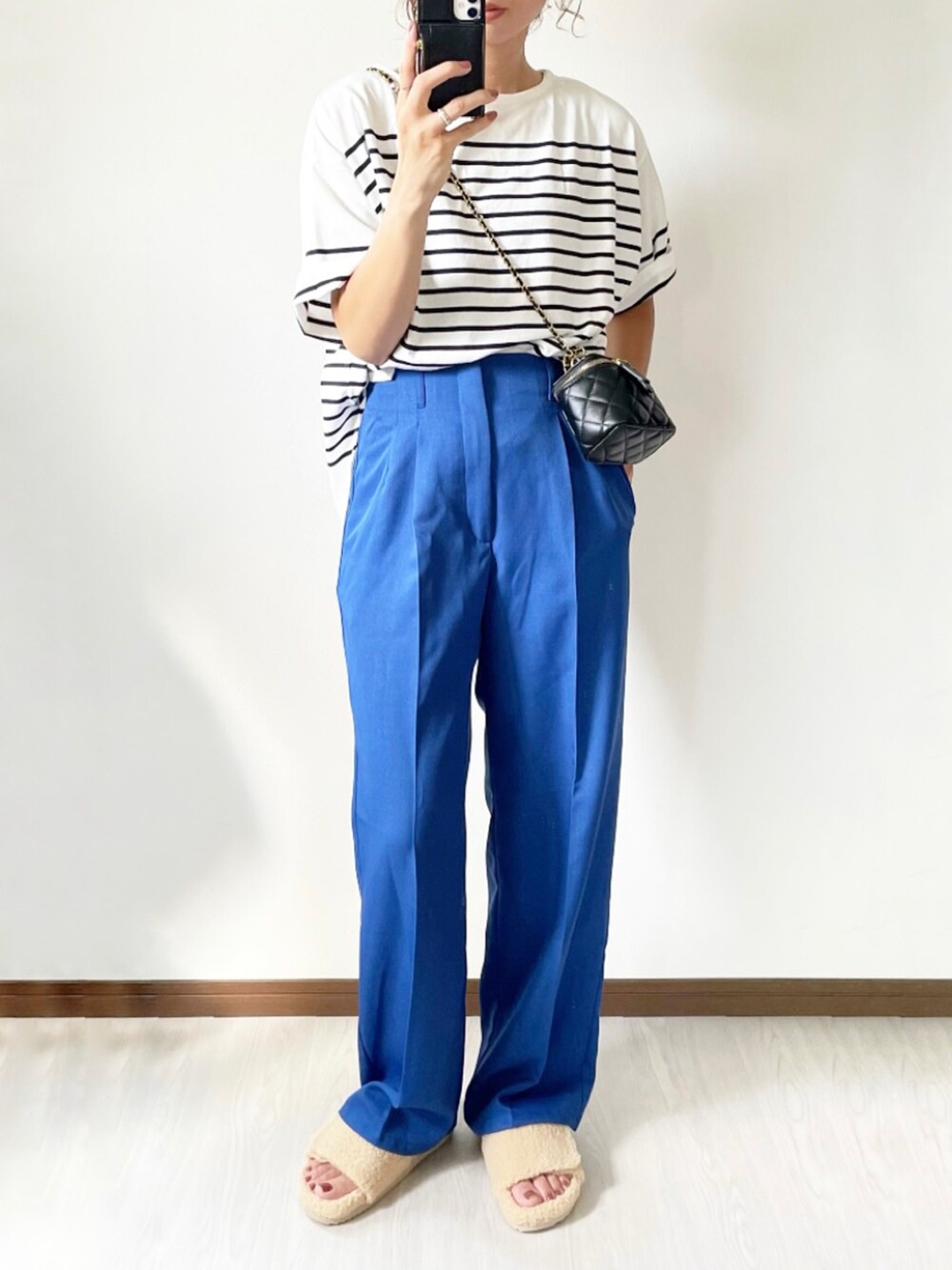 「NOFALL sangoのアイテム（Tシャツ/カットソー、その他）」を使った、kaochocoさん（レディース・161cm）の夏コーディネートの5枚目の写真