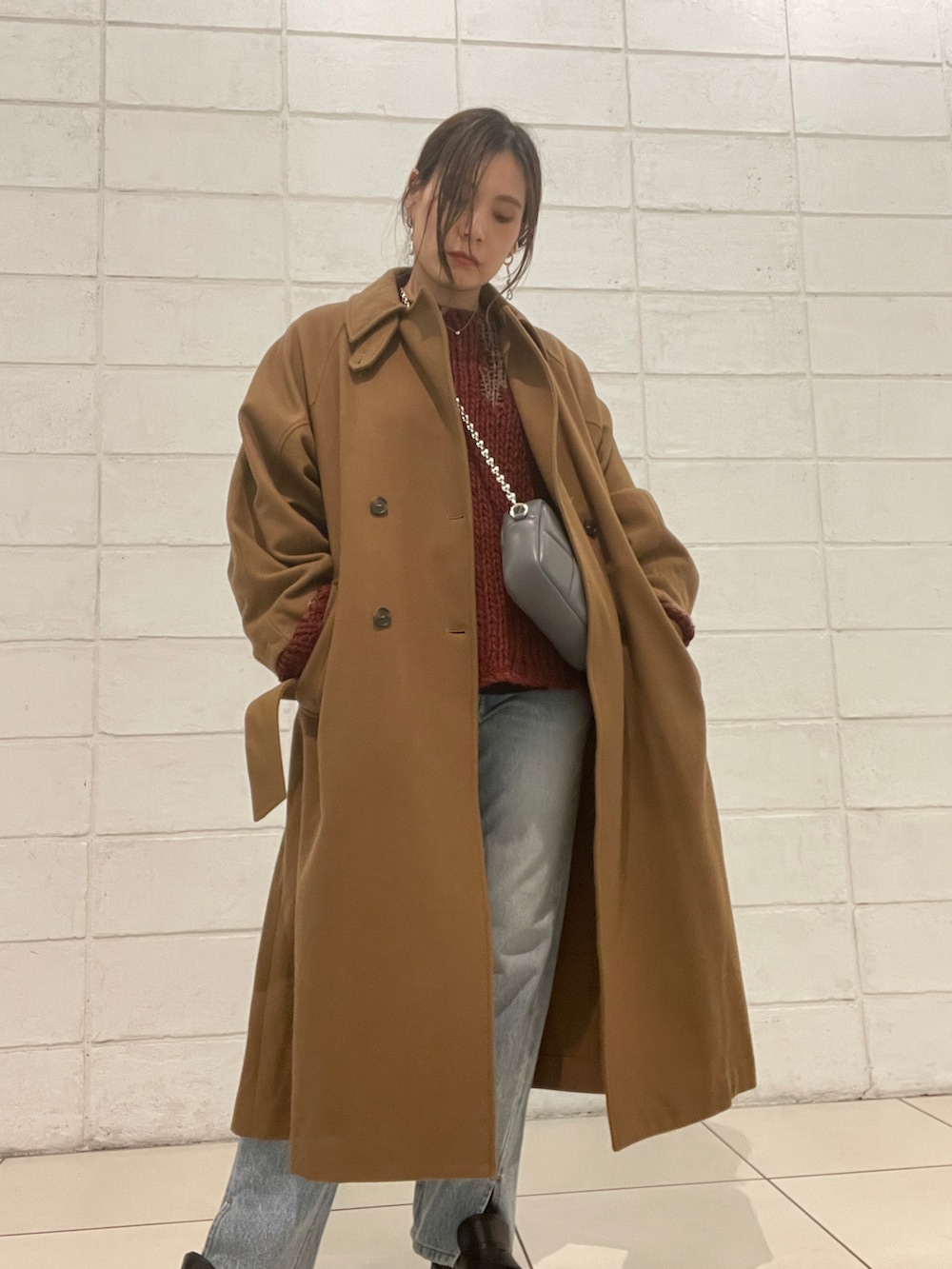 kimmy(B'2nd ミント神戸店(WOMENS))|CLOCHEのトレンチコートを kimmy(B'2nd ミント神戸店(WOMENS))|CLOCHEのトレンチコートを