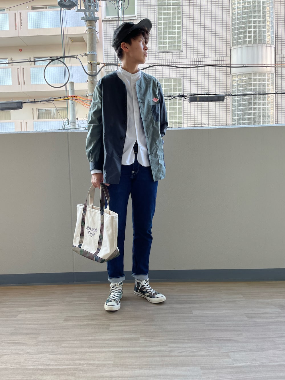 nori｜L.L.Beanのトートバッグを使ったコーディネート - WEAR