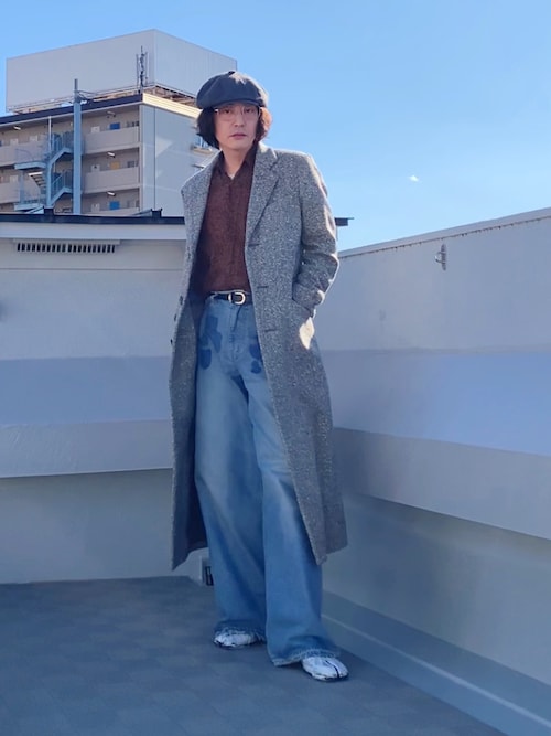 Vivienne Westwood MANのチェスターコートを使った人気ファッション