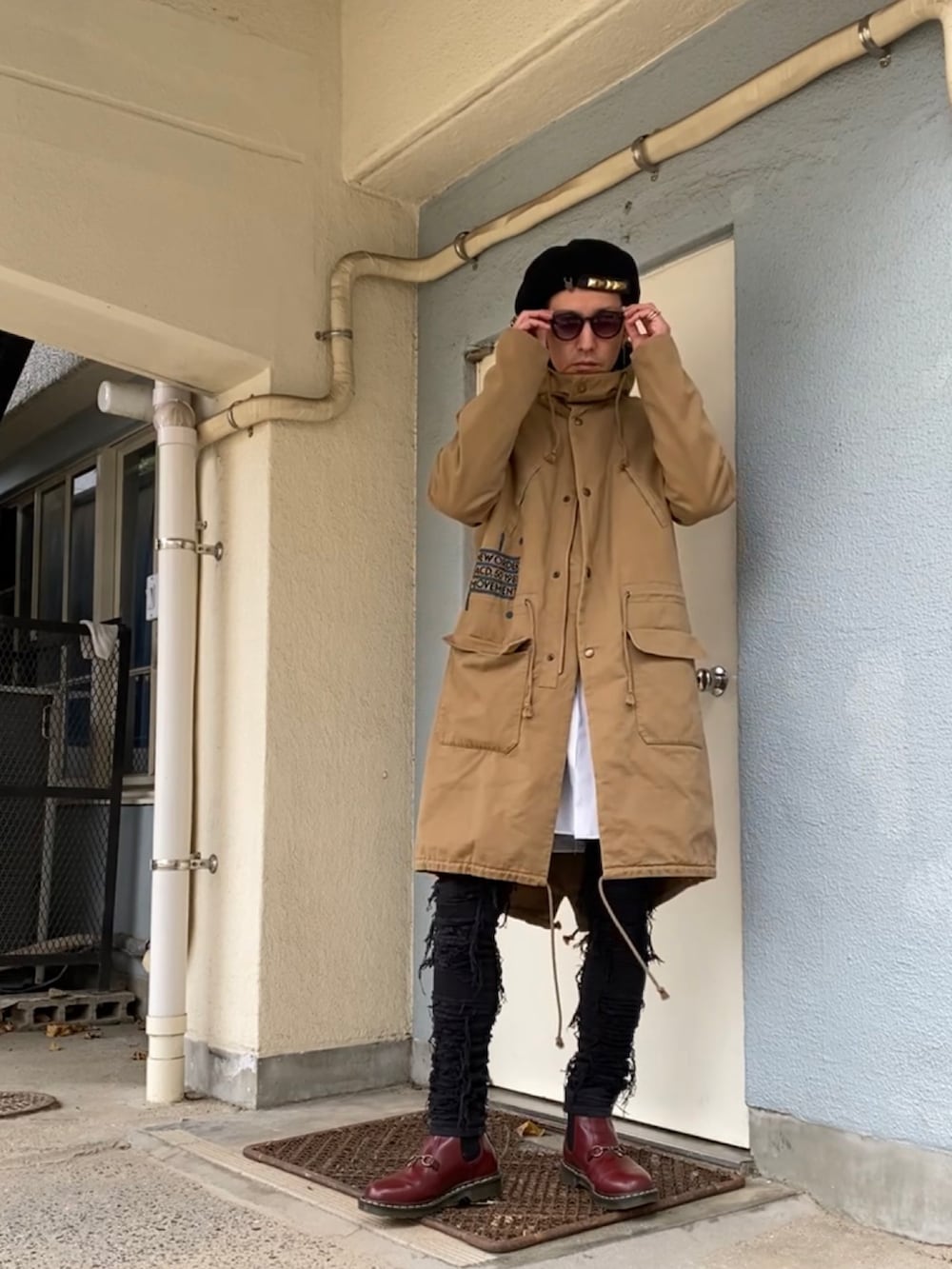 hytab｜RAF SIMONSのモッズコートを使ったコーディネート - WEAR