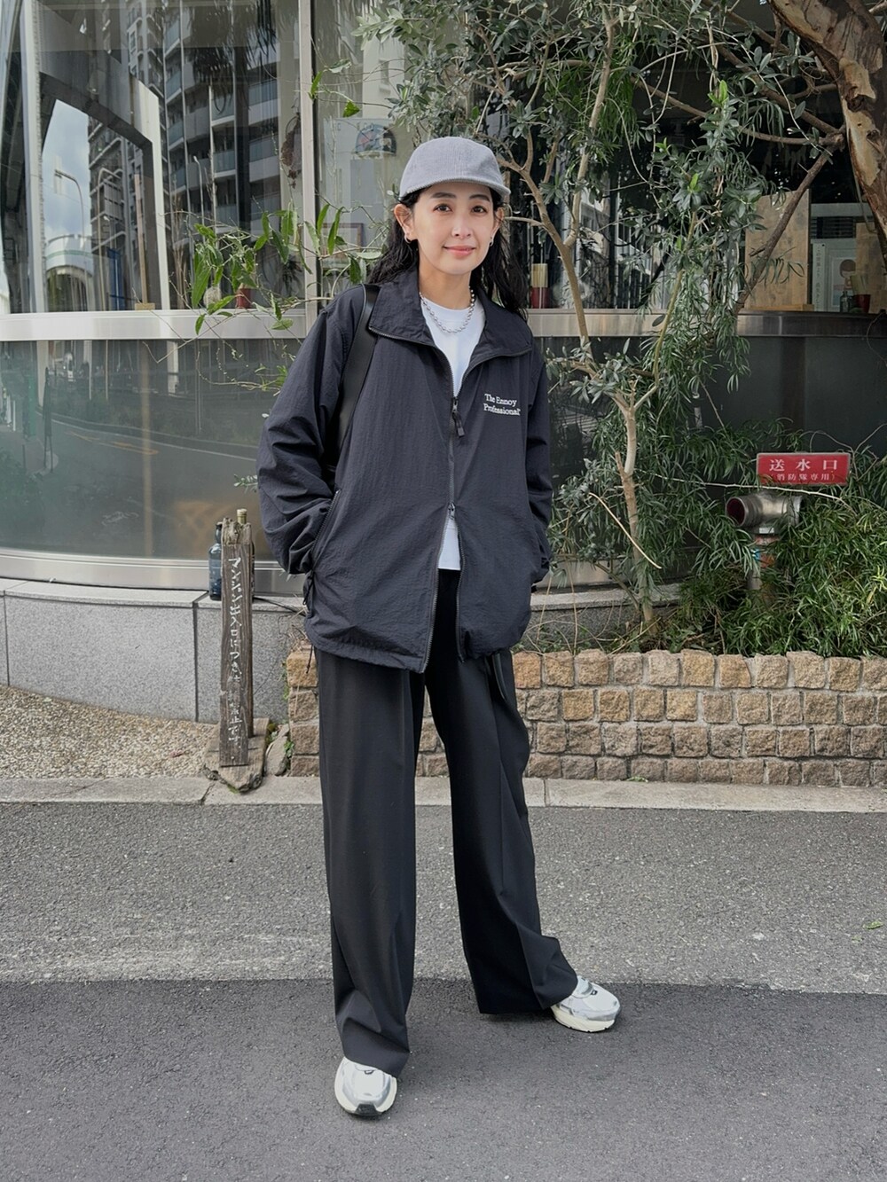 VALLAD ナイロンジャケット IO着用 io着用 VALLAD ナイロンジャケット トラックジャケット