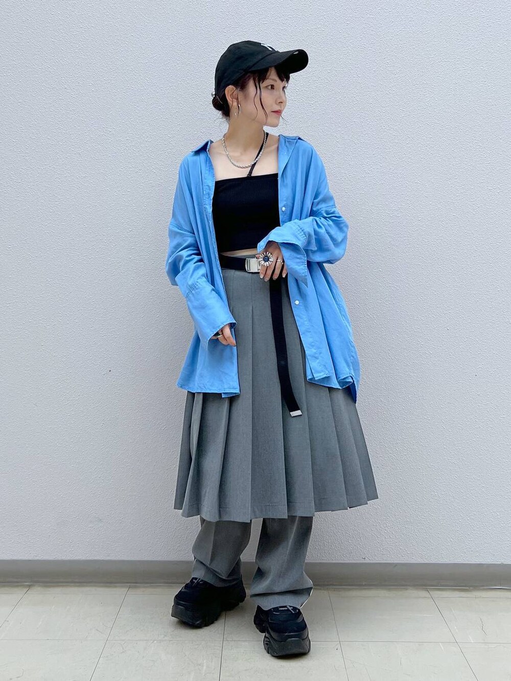 JEANASIS（ジーナシス）の「Tツイル2WAYカフスシャツ/186988（シャツ ...