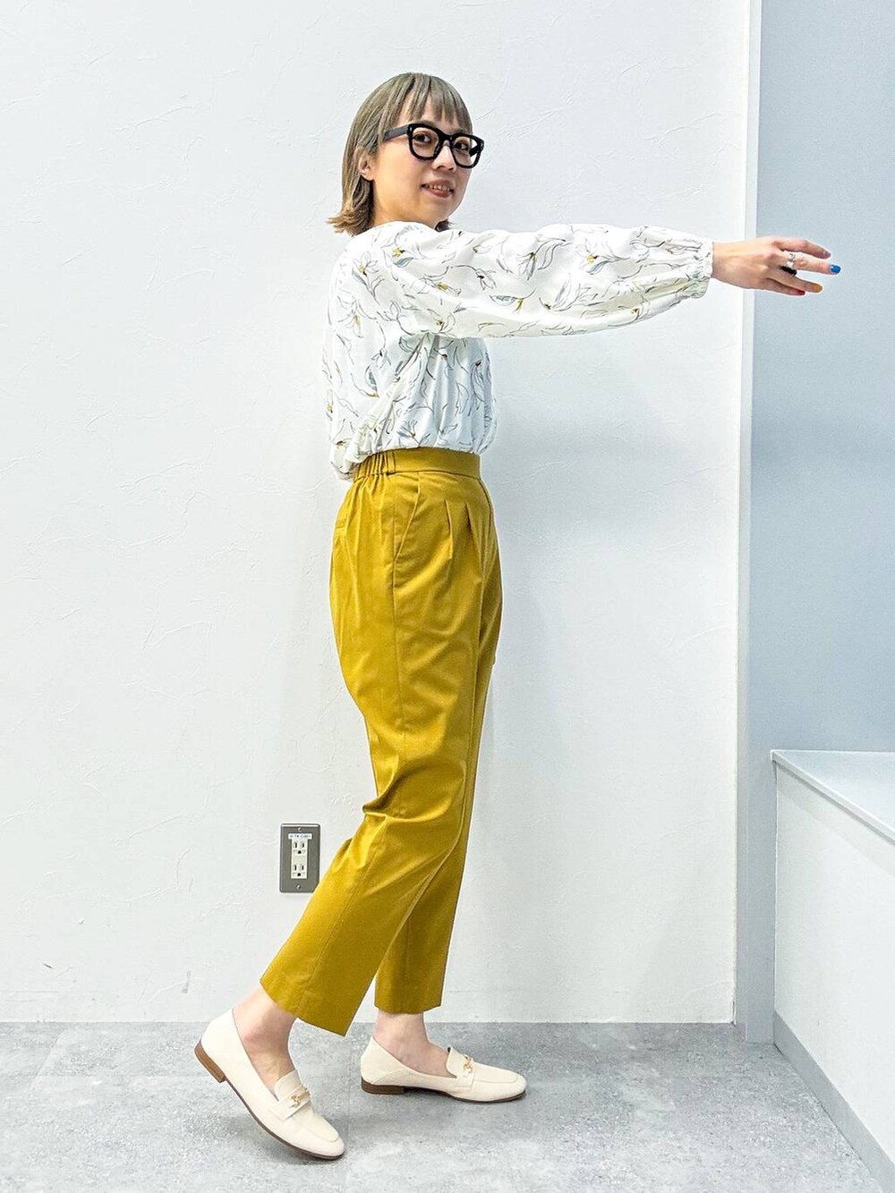 174658 バヤコ(GLOBAL WORK イオンモール新潟南)|GLOBAL WORKのローファーを使ったコーディネート - WEAR
