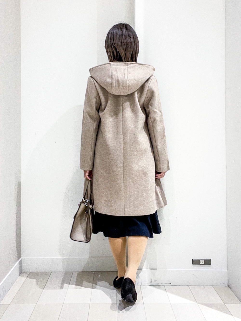 軽やかストレッチ2WAYコート/268804を使った人気ファッション