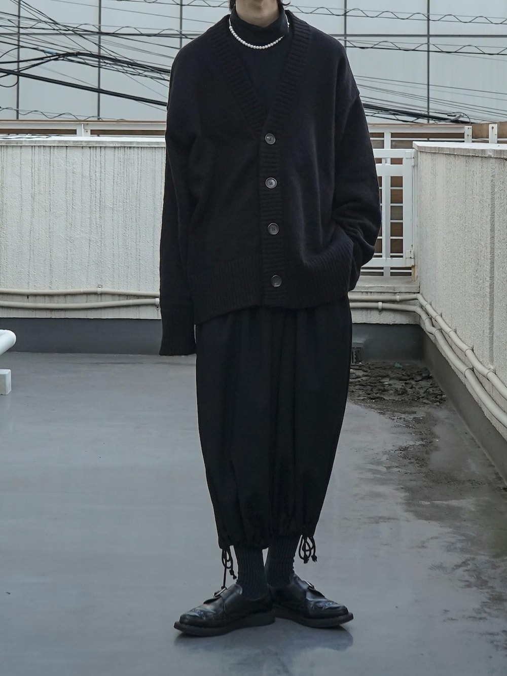 Kazu｜Yohji Yamamoto POUR HOMMEのトレンチコートを使った