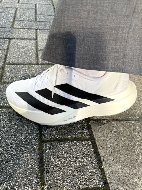 Luxflow ルーズフィット ベロアトップ、adizero EVO SL