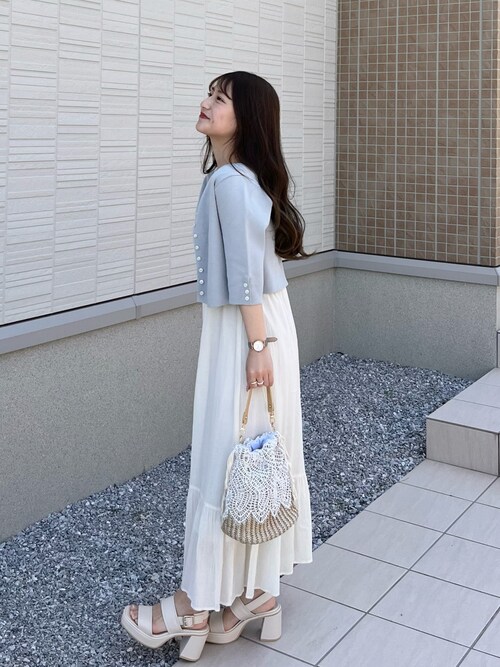 miyu Ӧ｜Cheekのワンピースを使ったコーディネート - WEAR