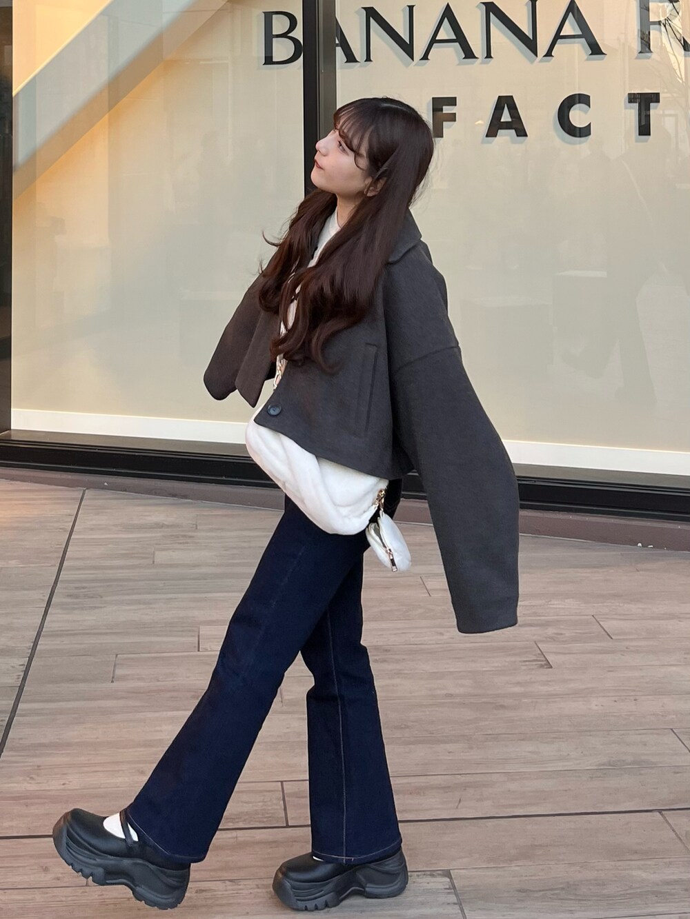 miyu Ӧ｜Chicoのブルゾンを使ったコーディネート - WEAR