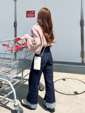 【新発売】 miyu Ӧ｜ZARAのデニムパンツを使ったコーディネート - WEAR パンツ