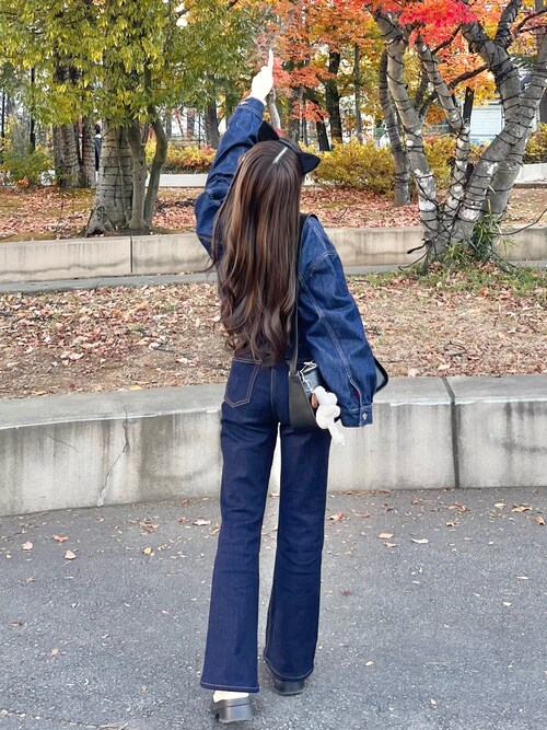 miyu Ӧ｜ZARAのデニムジャケットを使ったコーディネート - WEAR