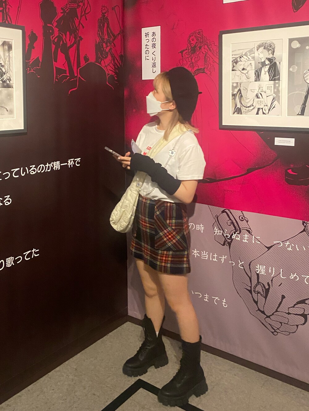 「古着」｜「SONAのアイテム（Tシャツ/カットソー、ホワイト系）」を使った、ちひろさん（レディース・150cm）の夏コーディネートの2枚目の写真