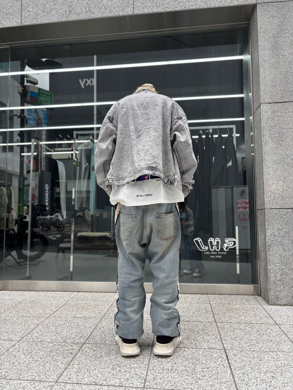 海沙樹(LHP原宿店)｜L.H.Pのデニムジャケットを使ったコーディネート 