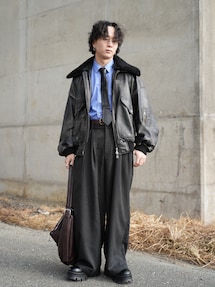 UNISEX》Sheep Leather Mouton G-1 Flight Jacket/シープレザー