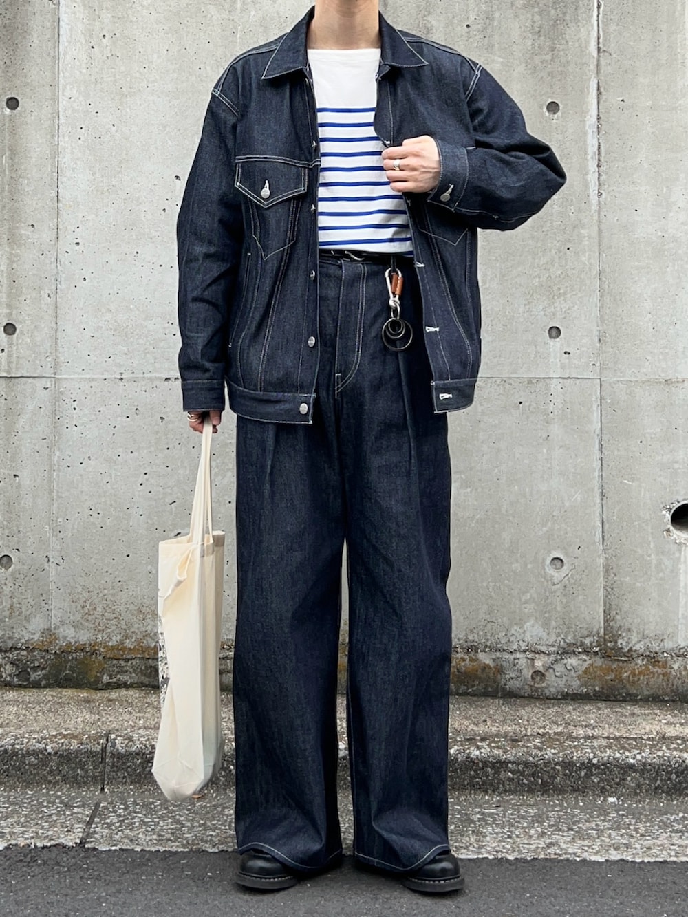 すと｜Graphpaperのデニムジャケットを使ったコーディネート - WEAR