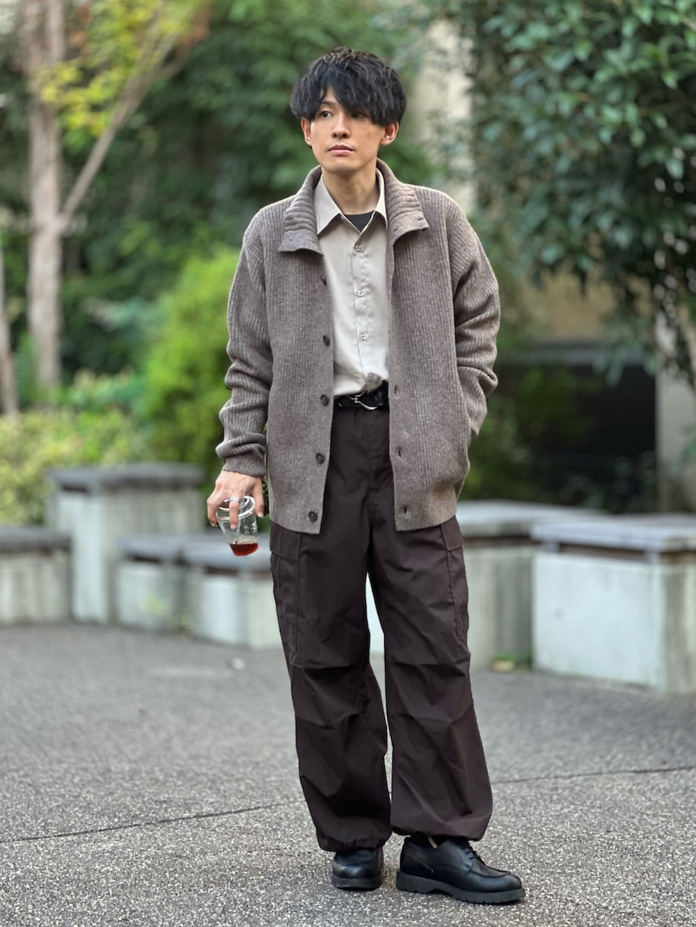 ゆっきー｜TORY LEATHERのベルトを使った秋コーディネート - WEAR