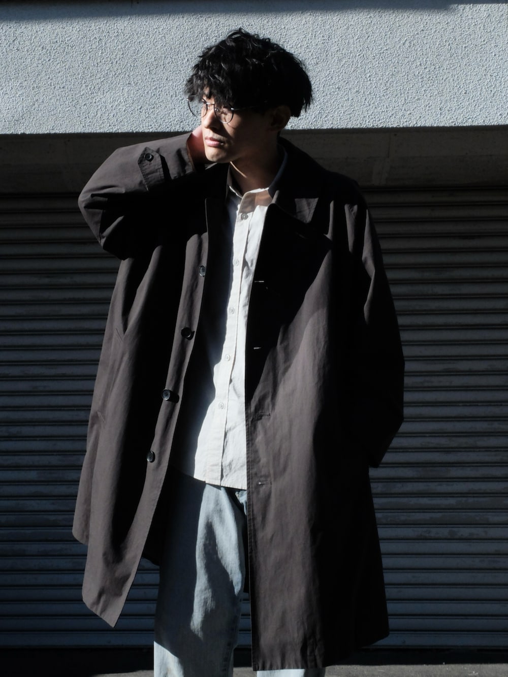ゆっきー｜shiunのステンカラーコートを使った冬コーディネート - WEAR