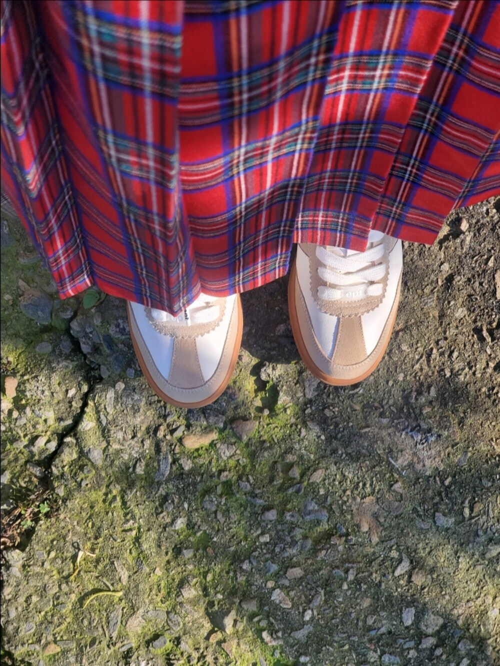 「似合うラボに行こう、ootd、街頭穿搭、休閒、復古、大人カジュアル、大人かわいい、低身長、低身長コーデ、春コーデ」｜「Samansa Mos2のダブルフェイスショートコート（その他アウター、ベージュ系）」を使った、呱呱🍯さん（レディース・152cm）の春コーディネートの3枚目の写真