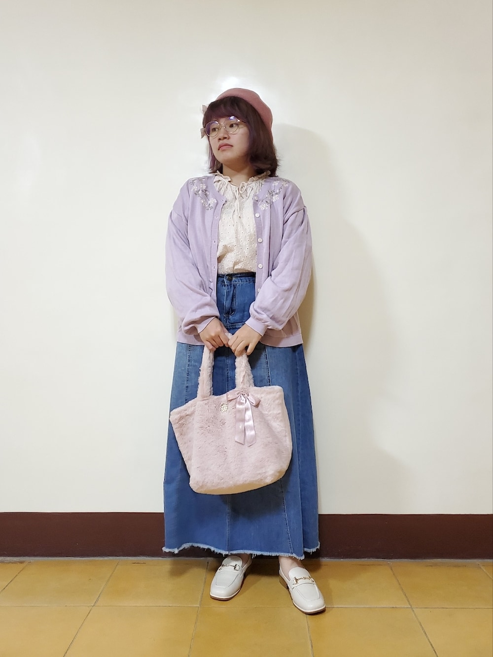 「WEARハロウィン2022、大人カジュアル、大人コーデ、低身長、低身長コーデ、刺繍、刺繍シャツ、ootd、休閒、夏、麻」｜「COCO DEALのアイテム（シャツ/ブラウス、ベージュ系）」を使った、呱呱🍯さん（レディース・152cm）の秋コーディネートの5枚目の写真