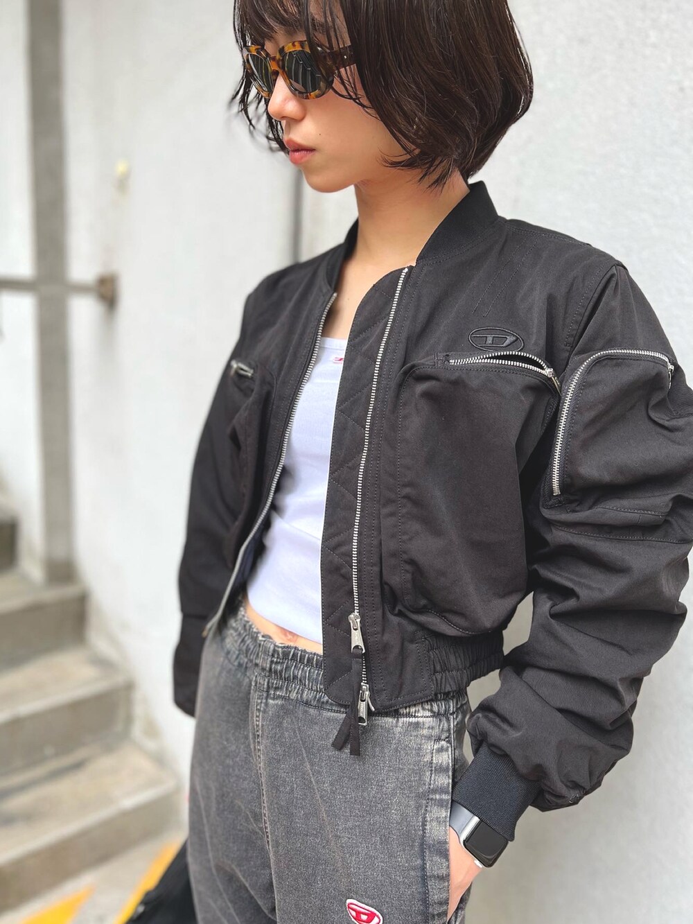 NANAMI (DIESEL OSAKA)｜DIESELのブルゾンを使ったコーディネート - WEAR
