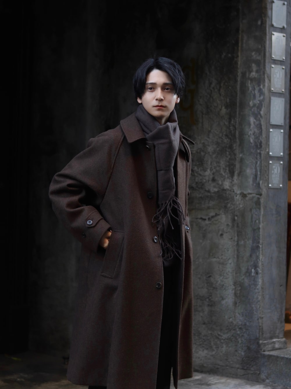 Steven Alan＞ TOP WR MLTN CMP BALMACAAN COAT-BOLD/コートを使った