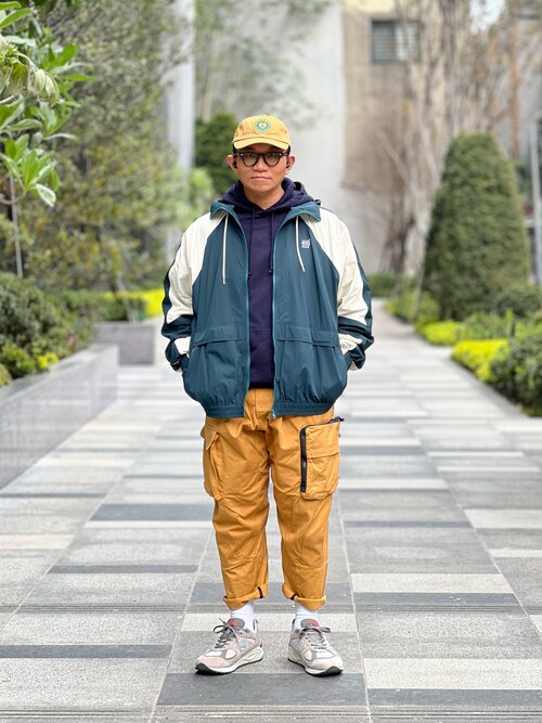 マウンテンパーカーを使った「HUMAN MADE」の人気ファッション