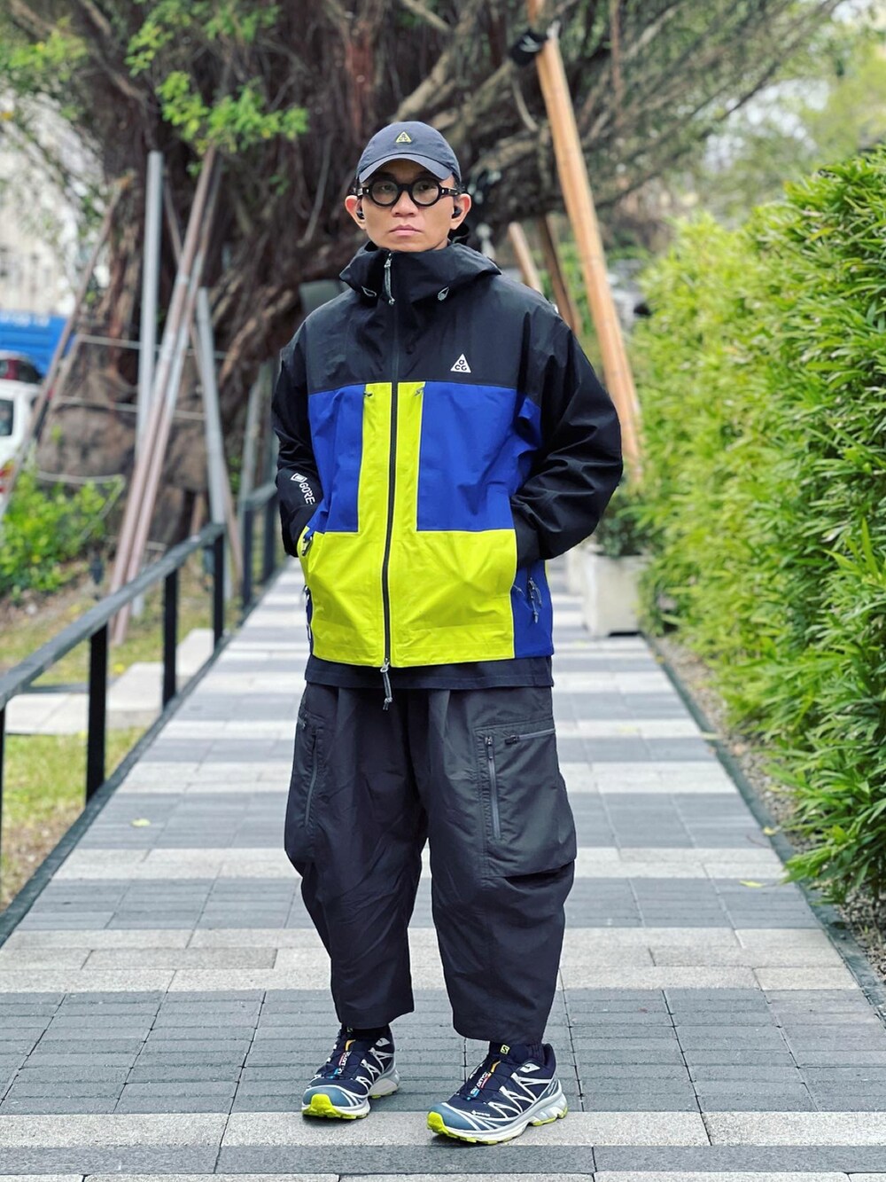 Colorholic man｜NIKE ACGのマウンテンパーカーを使ったコーディネート