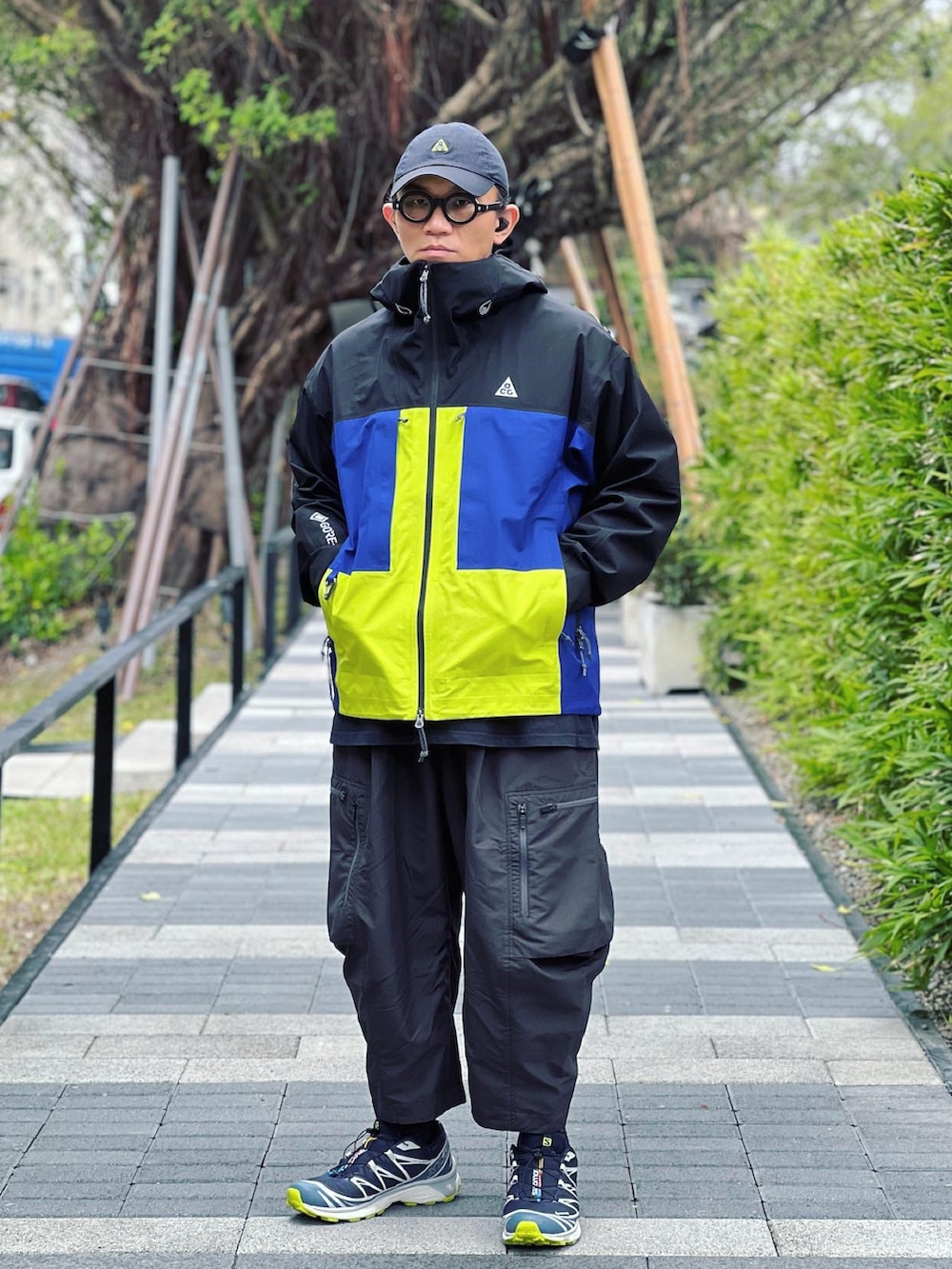 Colorholic man｜NIKE ACGのマウンテンパーカーを使ったコーディネート