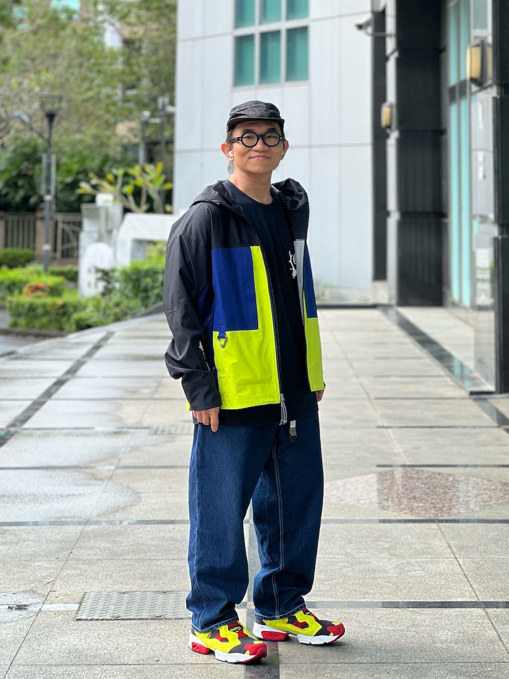 Nike ACGマウンテンパーカー グリーン×アイボリー NIKE】ACG 