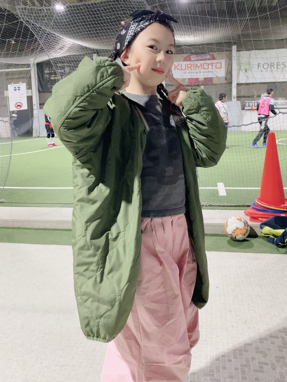 hana|LOWRYS FARMのモッズコートを使ったコーディネート - WEAR