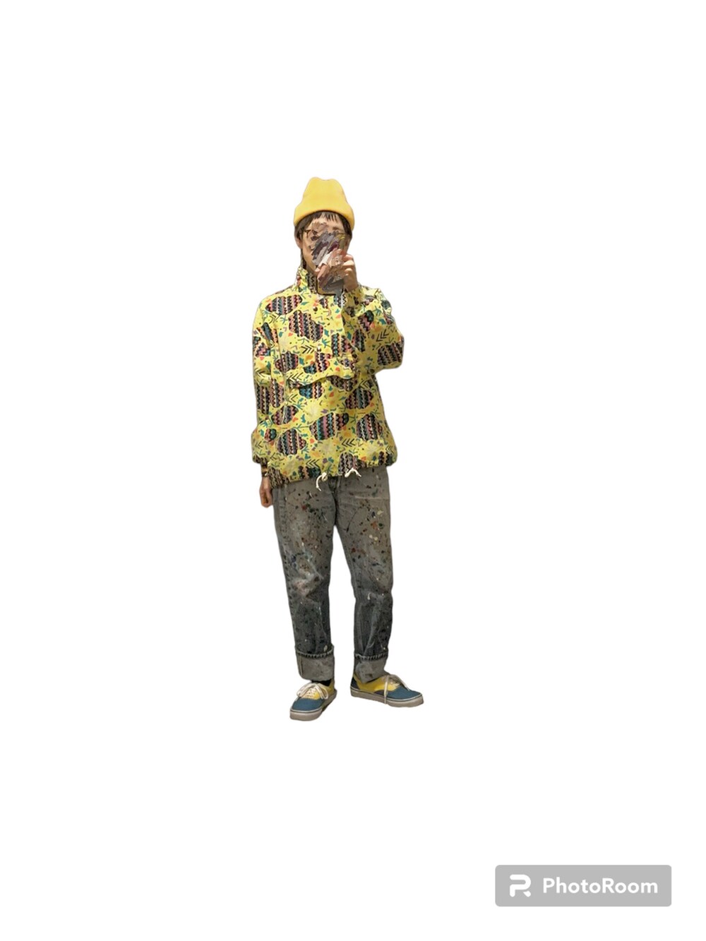 その他のトップス、ブルー系のデニムジャケット、その他のデニムパンツを着用したレディースの春コーディネートの3枚目の写真