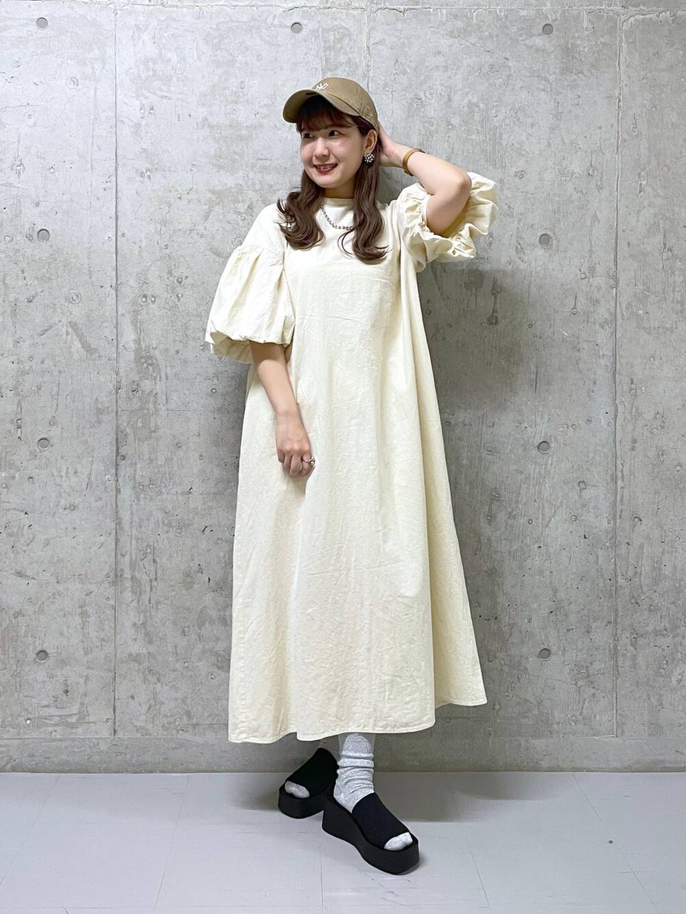ミユ(LOWRYS FARM 阪急西宮ガーデンズ)｜LOWRYS FARMのワンピースを使ったコーディネート - WEAR