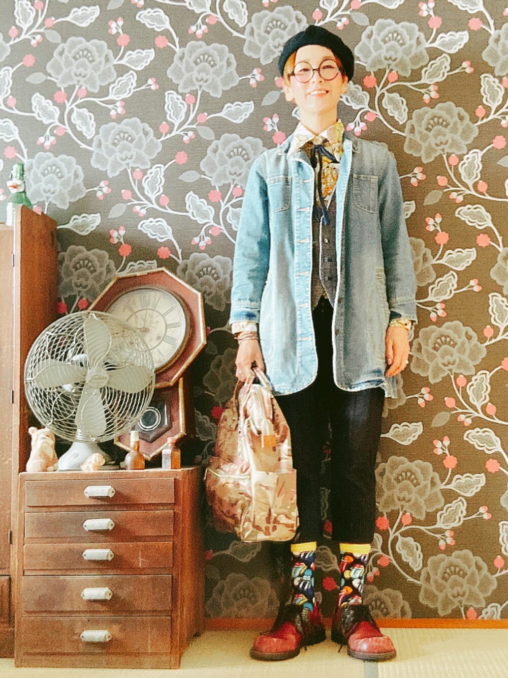 ãå€çããã¹ããããã³ãŒãããã¹ããªãã¯ã°ã©ããŒãããããŒãœãã¯ã¹ããã¬ãŒåžœÃã¡ã¬ãããªãã³ã¿ã€ããžã§ã³ããŒã¬ã¹éšãWEARæåéšãæãéãããéã奜ããªæãçéãïœãCHILD WOMANã®ããã ãžã£ã±ããïŒããã ãžã£ã±ããããã«ãŒç³»ïŒãã䜿ã£ããããã¡ãðããïŒã¬ãã£ãŒã¹ã»163cmïŒã®ç§ã³ãŒãã£ããŒãã®2æç®ã®åç