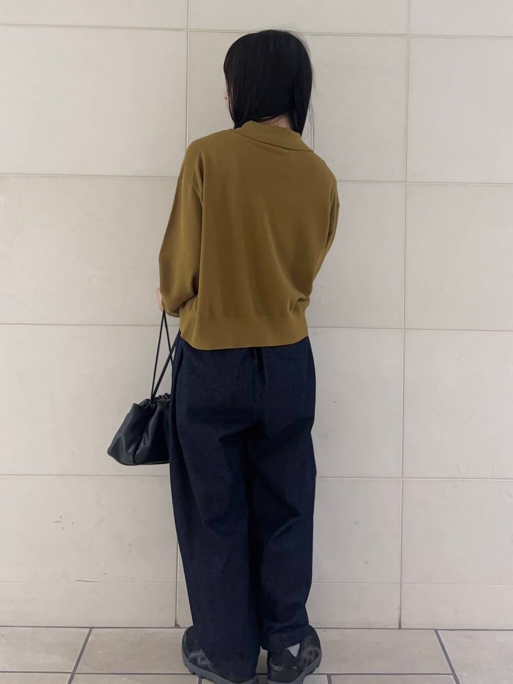 「大人カジュアル、カジュアルコーデ、シンプルコーデ、かぐれ、低身長、アーバンリサーチドアーズ、newarrival、休日スタイル、低身長コーデ、新作、機能性素材、綺麗めパンツ、旅行コーデ、イエベ秋、ナチュラル×イエベ秋」｜「FORK&SPOONのFORK&SPOON　フライスタンクトップ（タンクトップ、ホワイト系）」を使った、chihiroさん（レディース・153cm）の夏コーディネートの4枚目の写真
