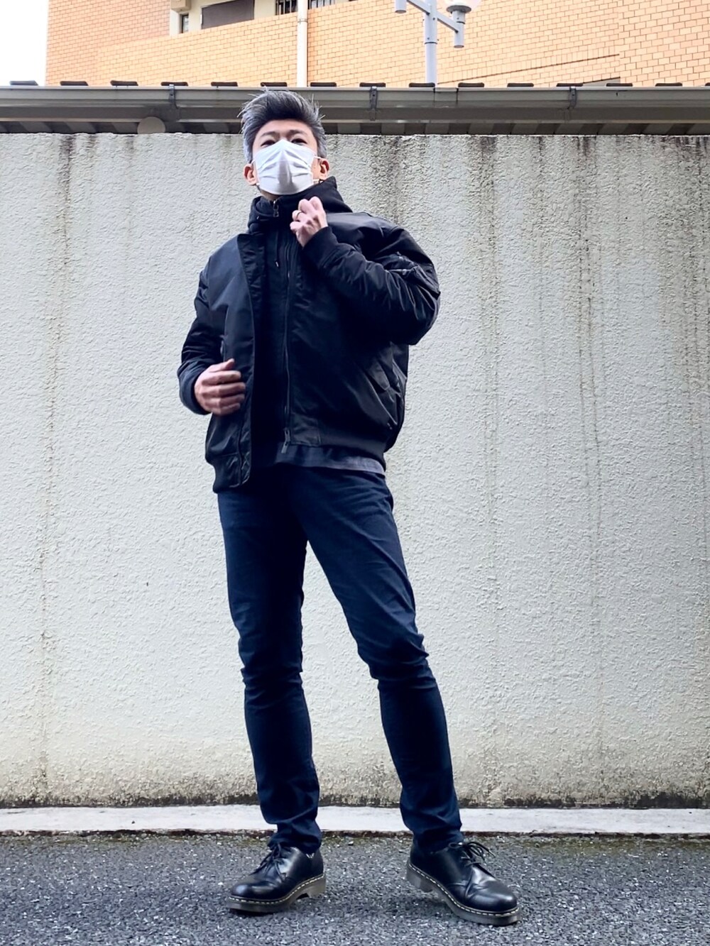 こすちん｜Dr. Martensのドレスシューズを使ったコーディネート