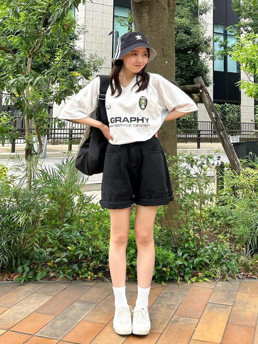 みさね｜apres jour mignonのショルダーバッグを使ったコーディネート