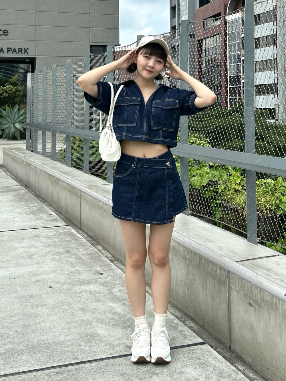 ZARA Gジャン アウター デニム スカート セットアップ ZARA Gジャン アウター デニム スカート セットアップ