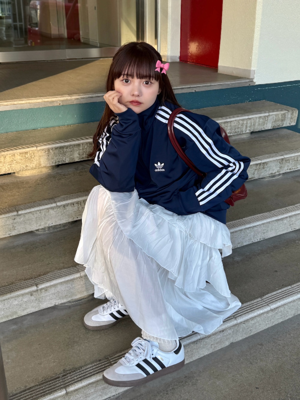 みさね｜adidasのジャージを使ったコーディネート - WEAR